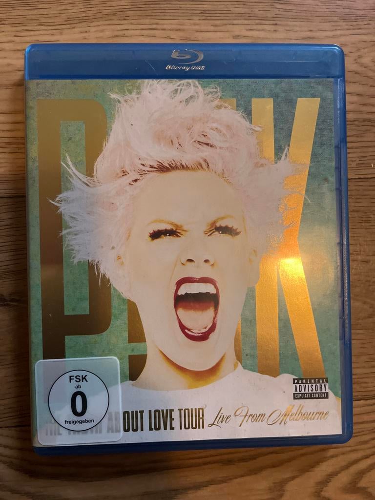 P!NK - The Truth About Love Tour: Live From Melbourne Blu-ra, Cd's en Dvd's, Ophalen of Verzenden, Zo goed als nieuw, Muziek en Concerten