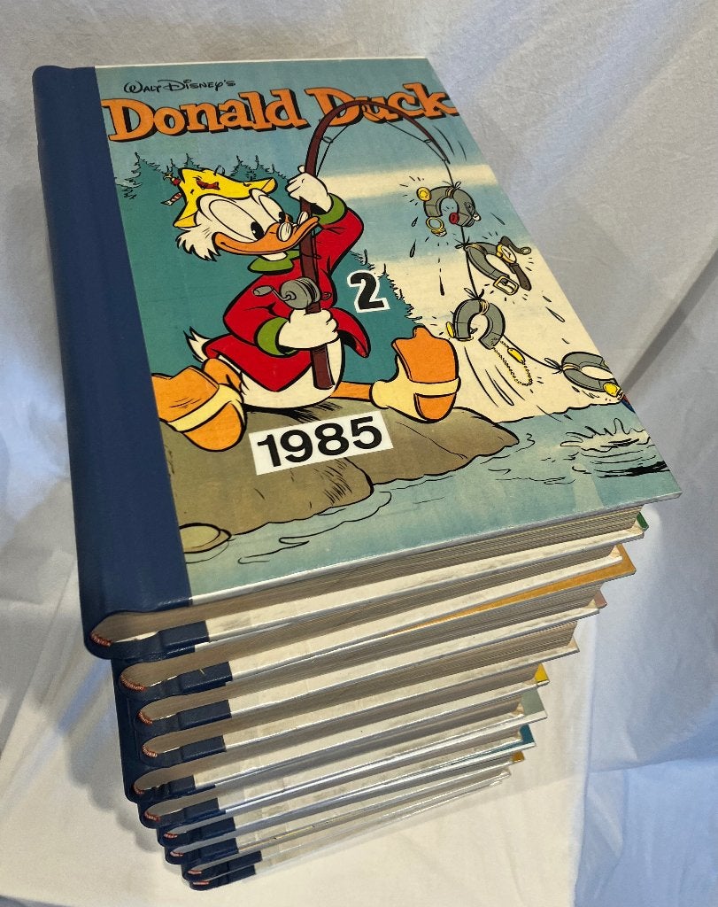 Donald Duck jaargangen 1981 t/m 1985, Complete serie of reeks, Walt Disney  Donald duck, Ophalen, Gelezen