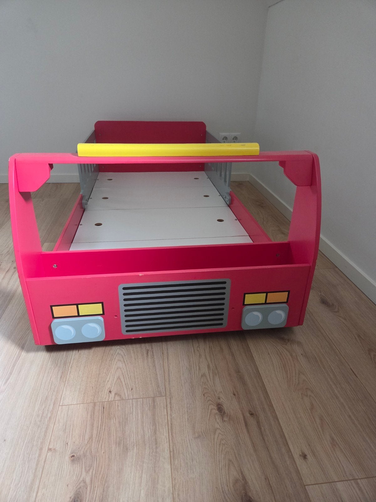 Brandweerbed voor kinderen, evt. met matras, Ophalen, Gebruikt, Eenpersoons, 80 cm