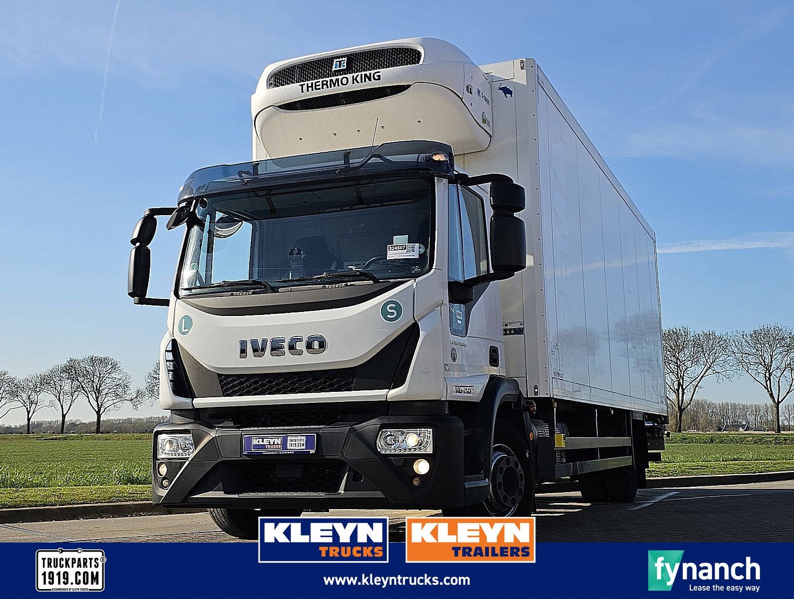 IVECO 140E25 EUROCARGO atp, Automaat, Euro 6, Wit, Bedrijf