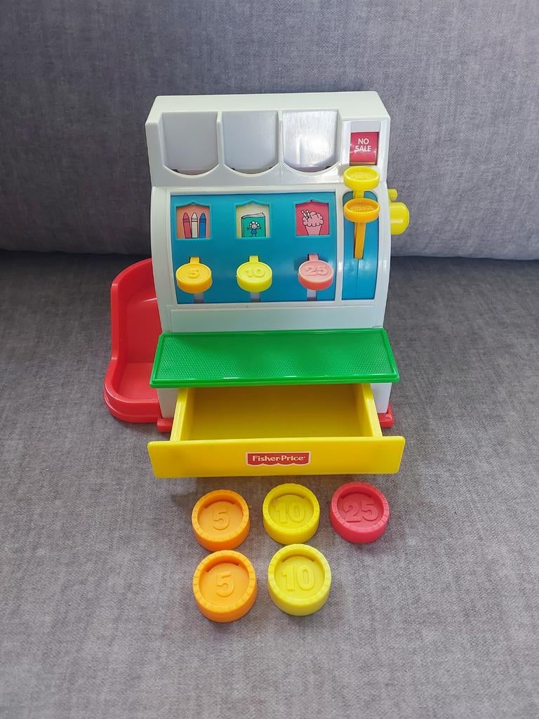 Kassa Fisher Price (#1), Ophalen, Gebruikt, Speelset