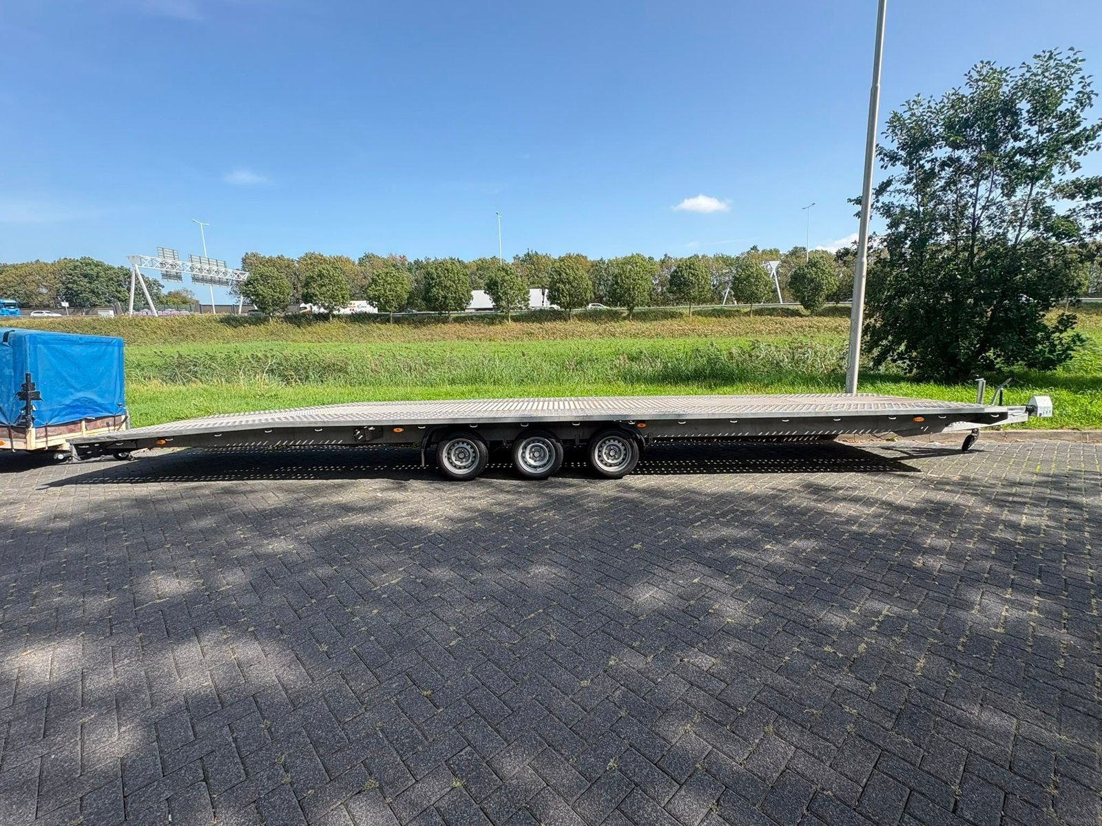 NIEWIADOW Robuuste Aanhanger - Autotransporter 9 METER TOP, Auto diversen, Aanhangers en Bagagewagens, Ophalen of Verzenden, Gebruikt