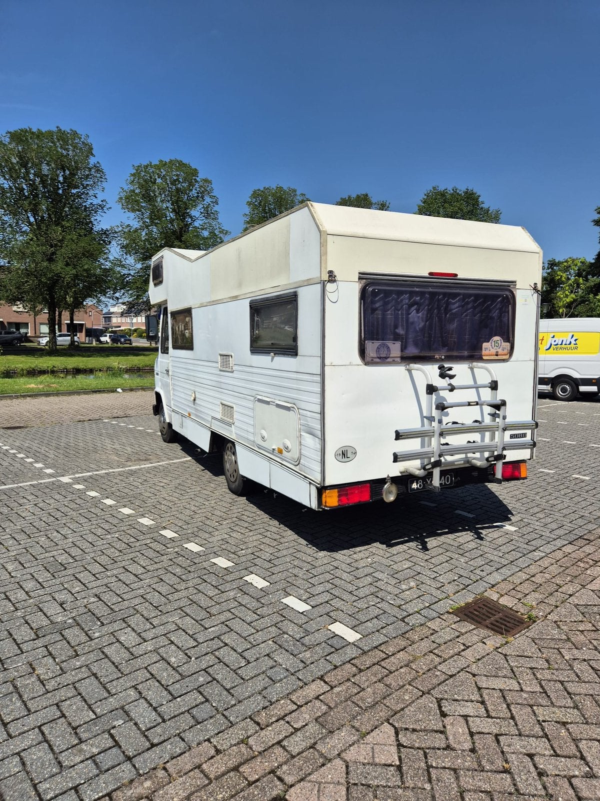 Mercedes 508 D bj 74 oldtimer camper., foto 3