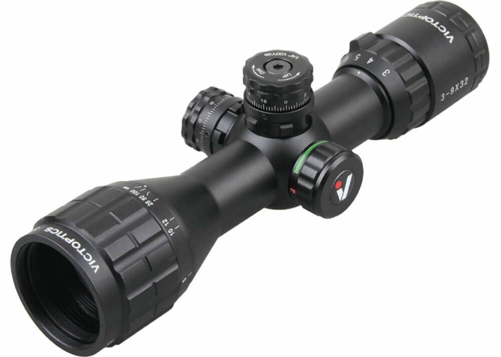 VictOptics | C3 | 3-9x32 | Mil-Dot | Richtkijker, Sport en Fitness, Schietsport-accessoires, Ophalen, TargetShop.nl, Nieuw, 8723BP-8