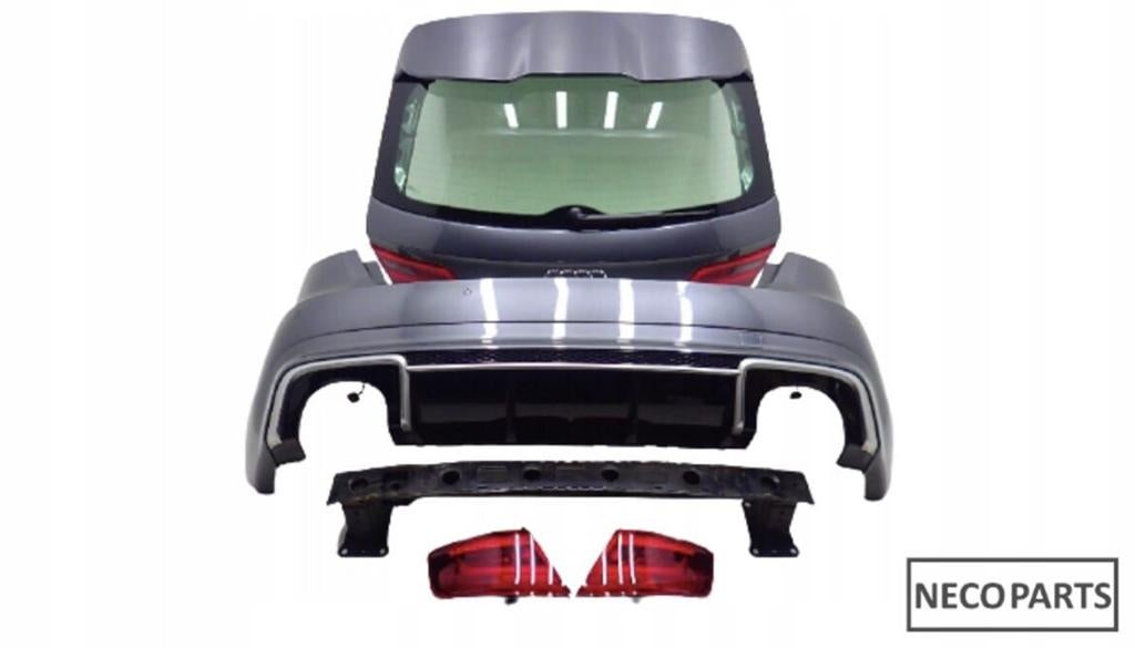 AUDI A3 RS3 RS 8V LZ7S LED ACHTERLICHT ACHTERKLEP BUMPER O.A, Gebruikt, -, -, -
