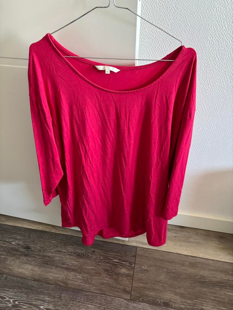DIDI Fuchsia Roze Top Maat 42, Ophalen, Maat 42/44 (L), Lange mouw, Roze