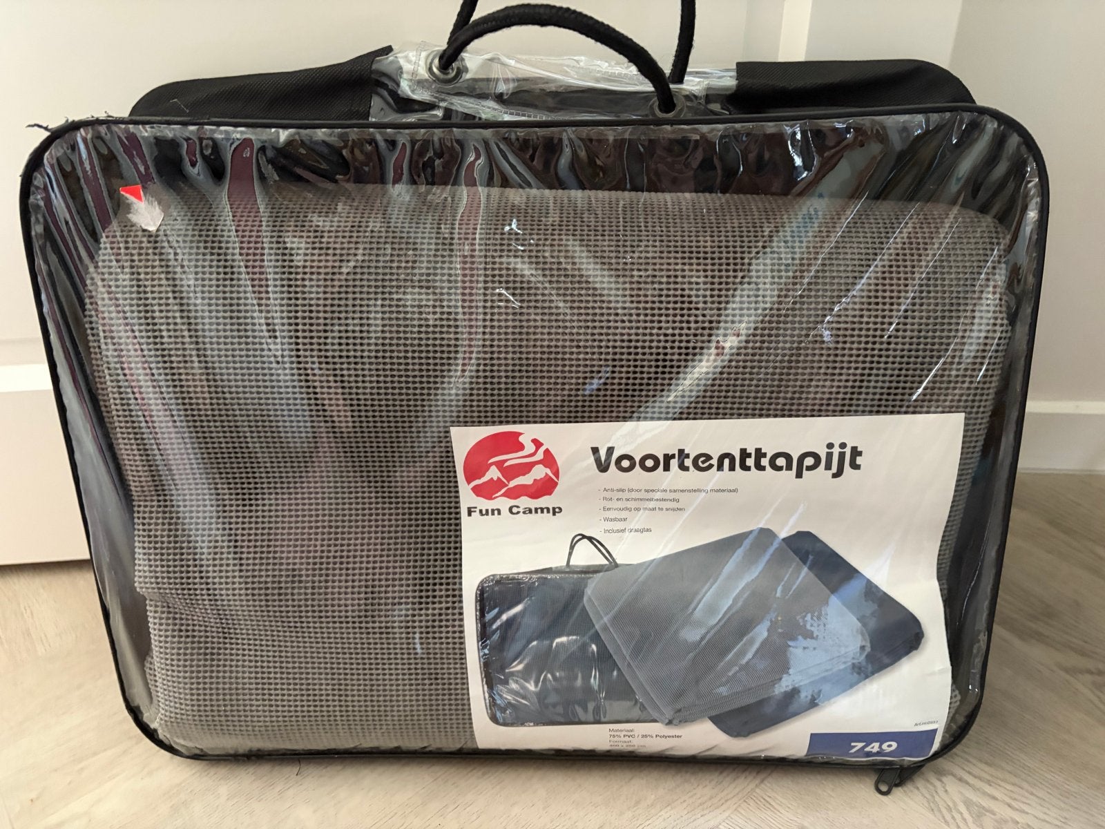 Voortenttapijt 4 x 2,5 meter - Fun Camp, Caravans en Kamperen, Ophalen, Nieuw