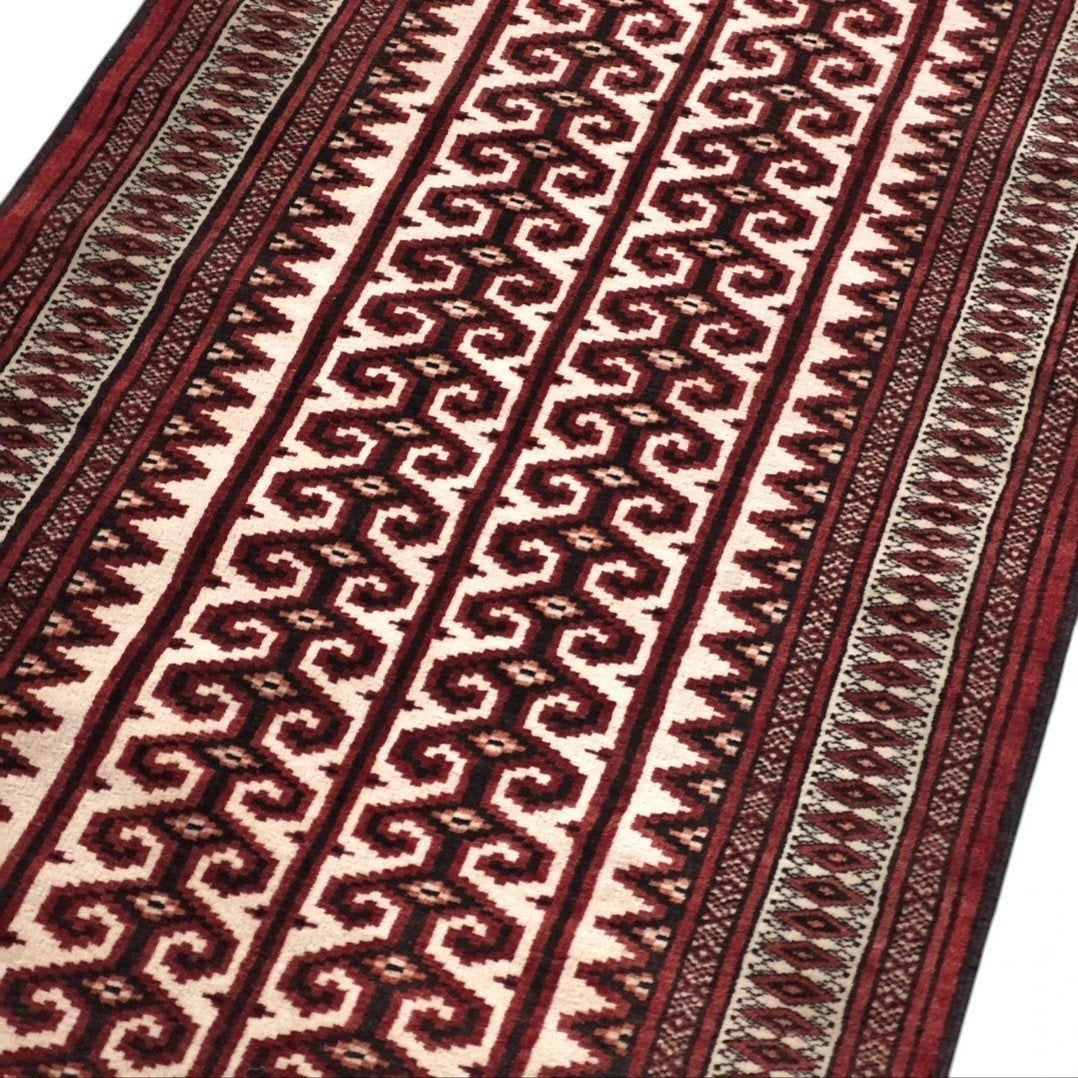Handgeknoopt vintage Perzisch wol nomaden tapijt 78x188cm, Gebruikt, Traditioneel, Oosters, nomad, Persian, vintage, hype, Www.hypepopup.nl