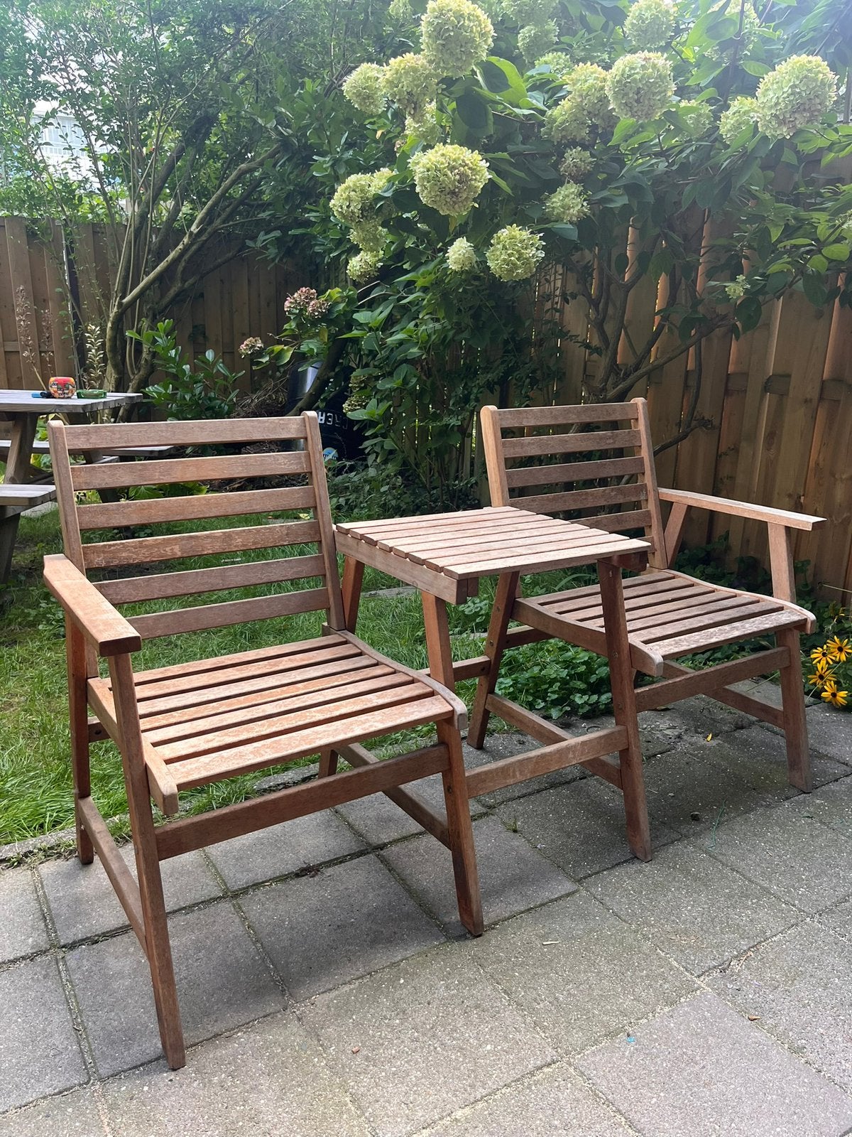 Tuinmeubel, Tuin en Terras, Ophalen, Gebruikt, Hout