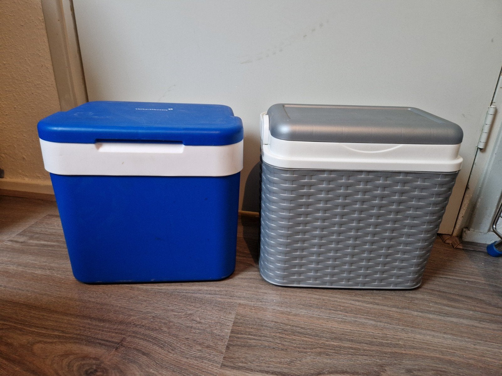 2 kleinekoop koelboxen met deksel - ideaal voor 0.5L flessen, Caravans en Kamperen, Ophalen of Verzenden, Nieuw, Koelbox