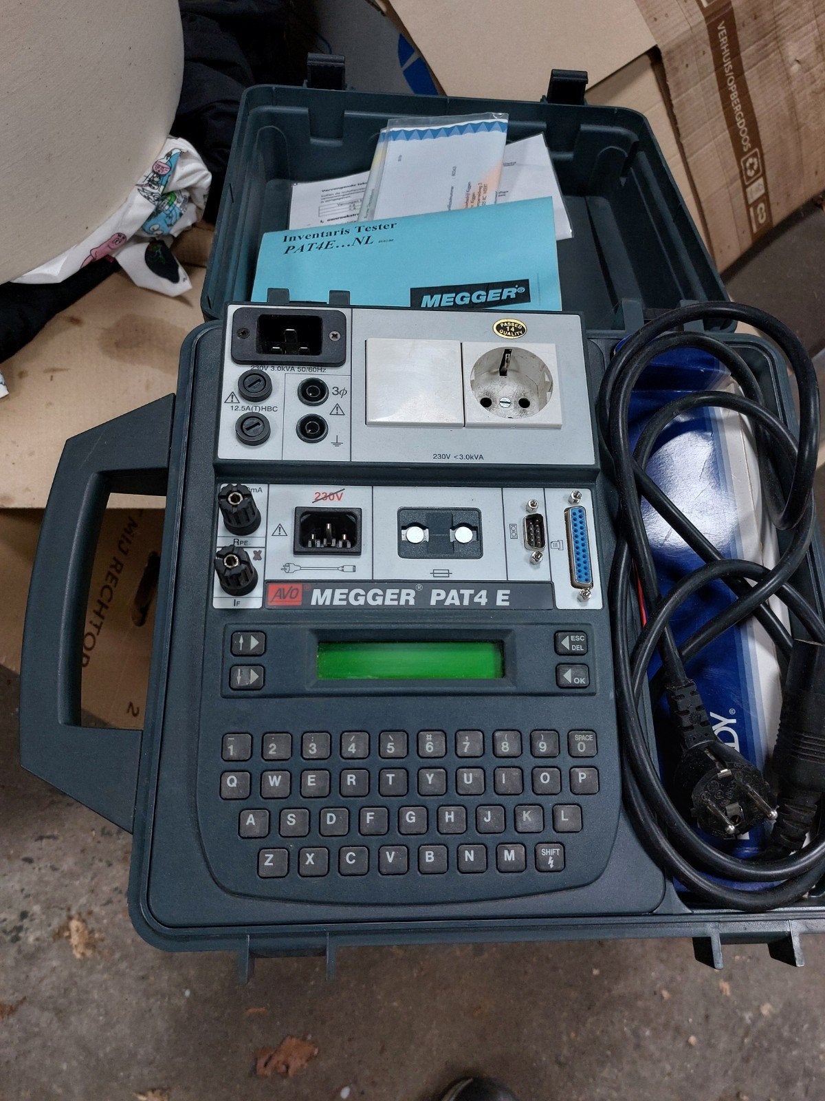 Megger PAT4 E NEN3140 Tester - Elektrische Veiligheid, Ophalen, Gebruikt, Elektriciteit