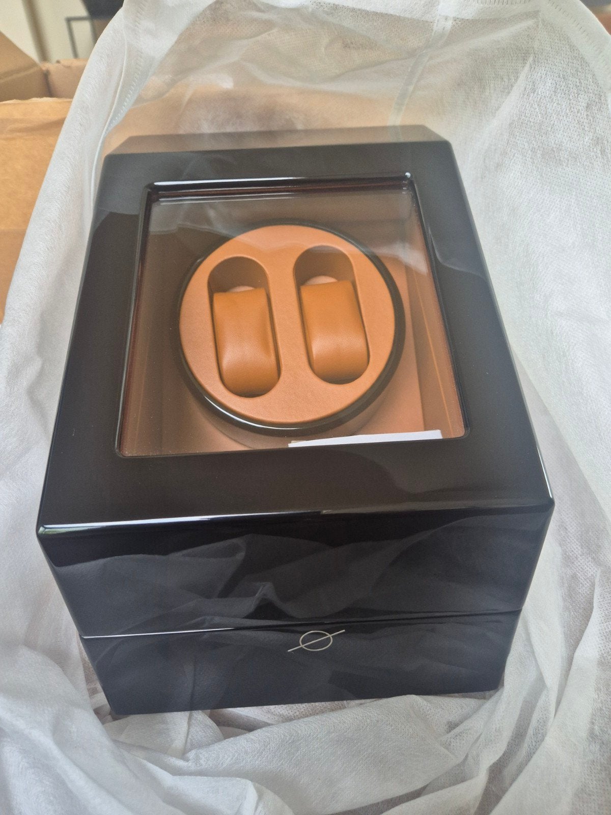 Luxe Horlogewinder voor 2 horloges met extra opbergruimte, Sieraden, Tassen en Uiterlijk, Ophalen, Nieuw