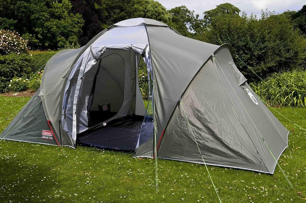 Coleman Ridgline Plus 4 persoons, Caravans en Kamperen, Tenten, Ophalen, Gebruikt, Tot en met 4