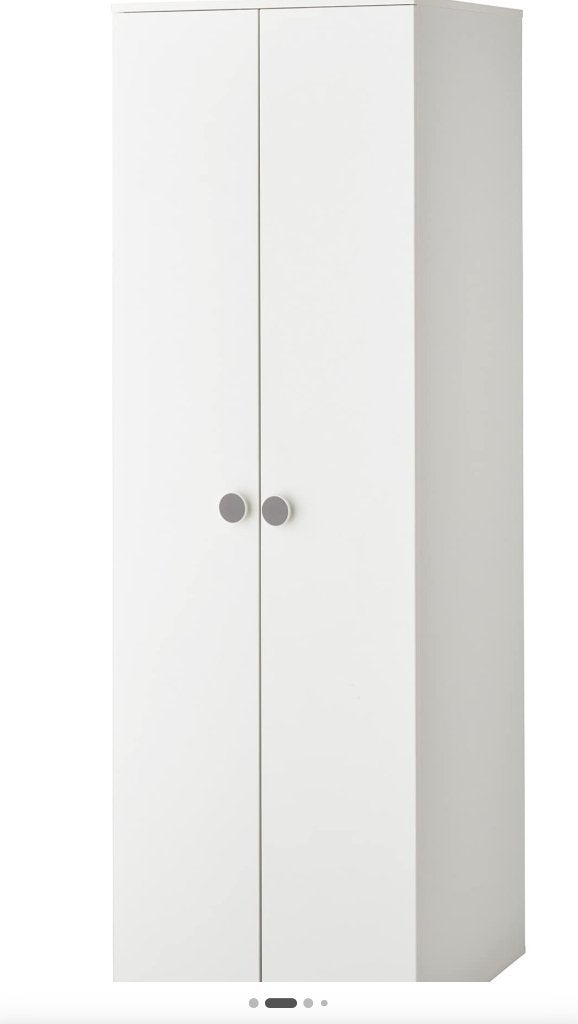 2 x IKEA GODISHUS Wardrobes – Excellent Condition, Eenpersoons, Wit, Ophalen of Verzenden, Zo goed als nieuw