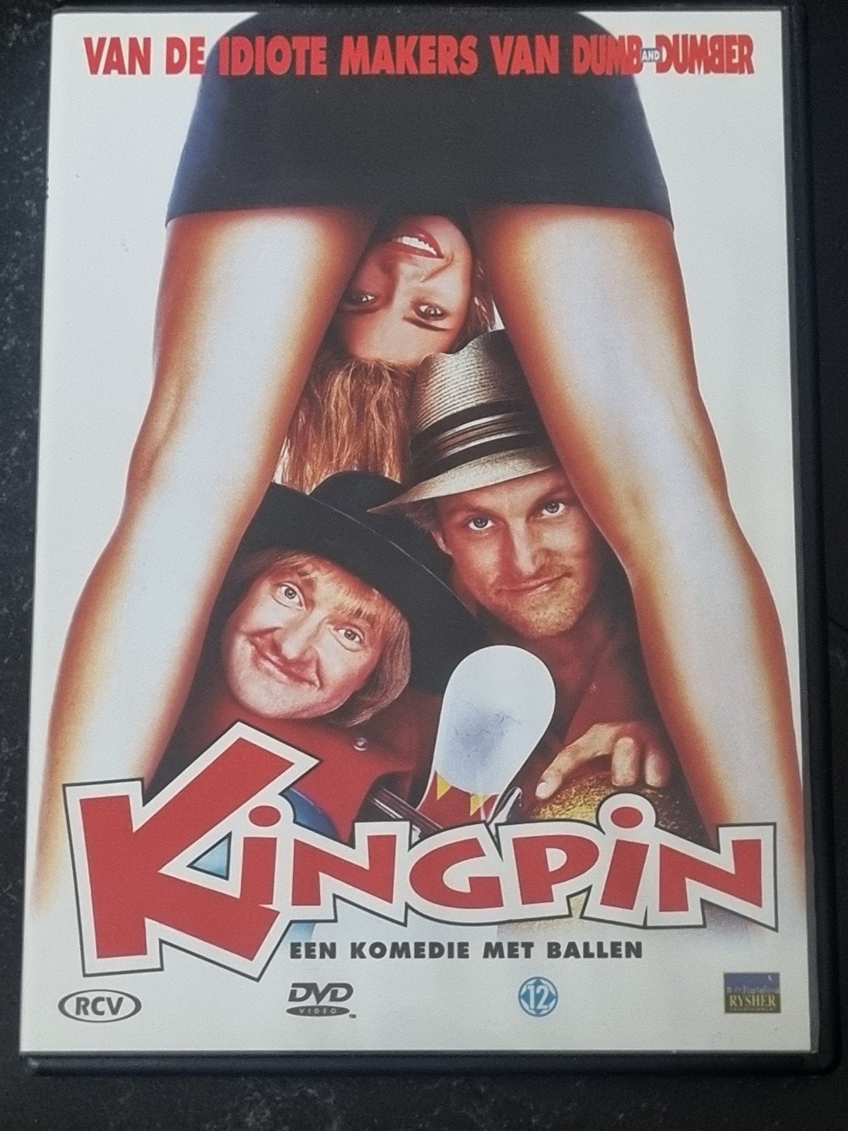 Kingpin DVD - Komedie met Woody Harrelson en Randy Quaid, Engels, Nederlands, Overige genres, Ophalen of Verzenden
