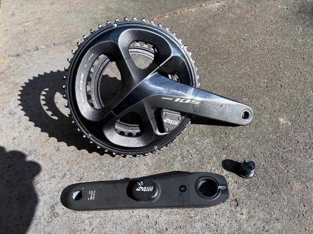 4iiii Precision Pro Powermeter Shimano 105 R7000 Crankstel, 4iiii, Zo goed als nieuw, Elektrische fiets, Ophalen