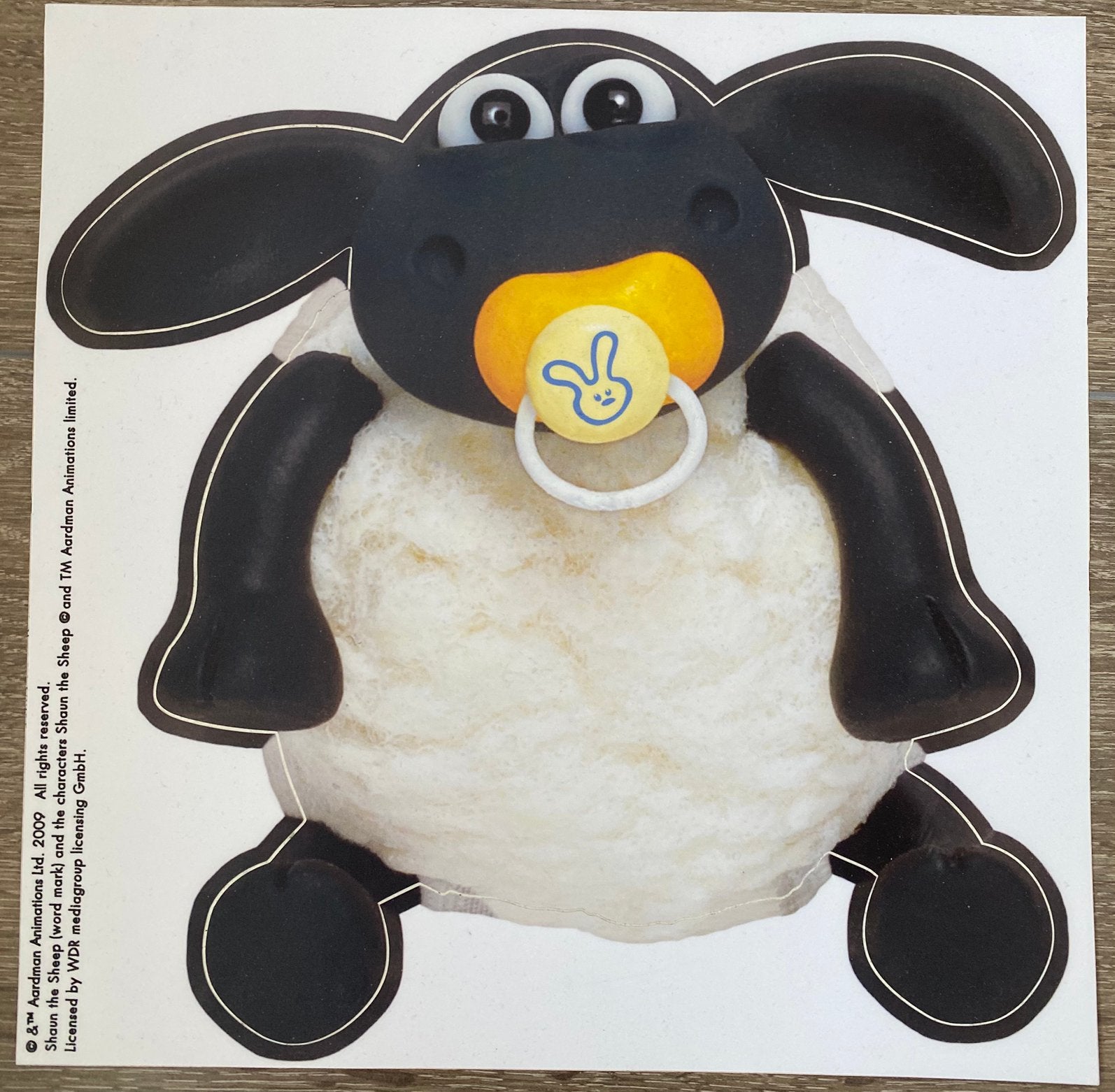 Muurstickers Shaun het schaap, Ophalen, Zo goed als nieuw, Wanddecoratie