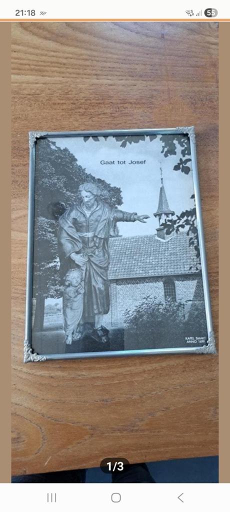 Prent in lijst, Ophalen of Verzenden