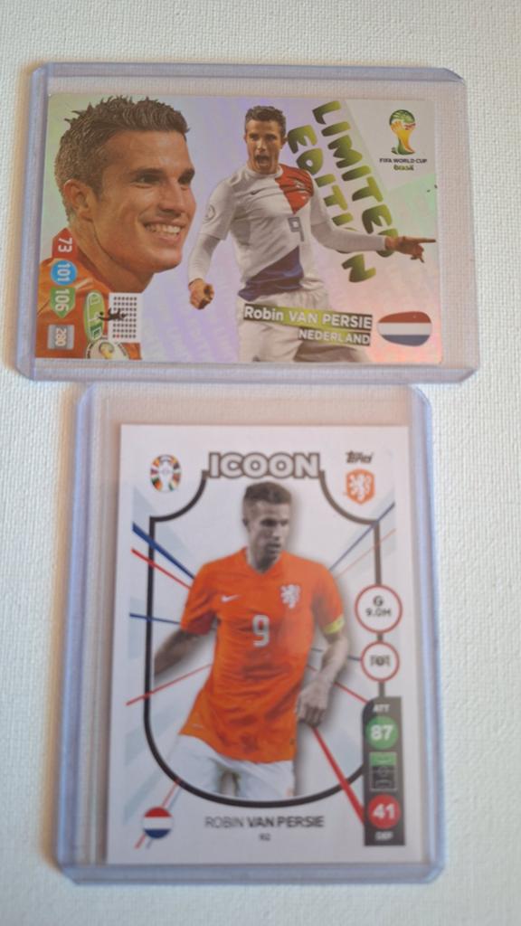 Robin van Persie Limited Edition & Icoon Spelerskaarten, Ophalen of Verzenden, Zo goed als nieuw, Overige binnenlandse clubs, Spelerskaart