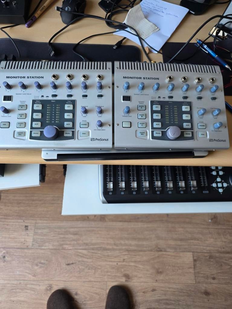 Presonus Monitor Station - 2 stuks, gebruikt maar perfect, Muziek en Instrumenten, Mengpanelen, Ophalen of Verzenden, Gebruikt