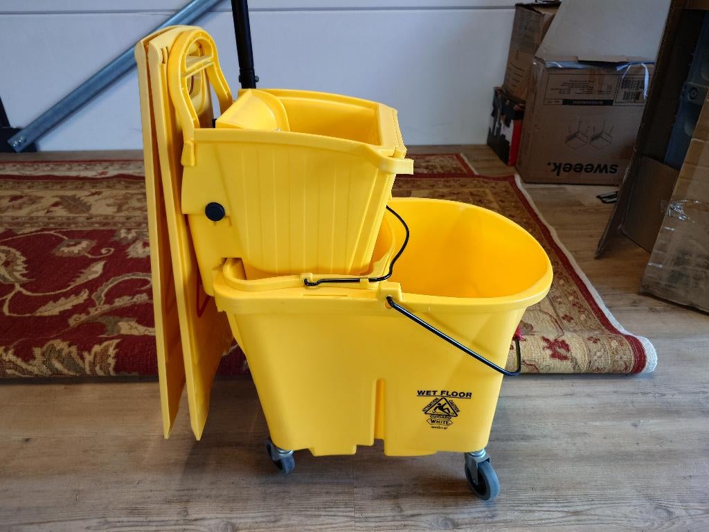 Dweilwagen / Dweilbak van Neco Cleaning (nieuw), Huis en Inrichting, Schoonmaakartikelen, Ophalen, Dweilemmer, -bak, of -wagen