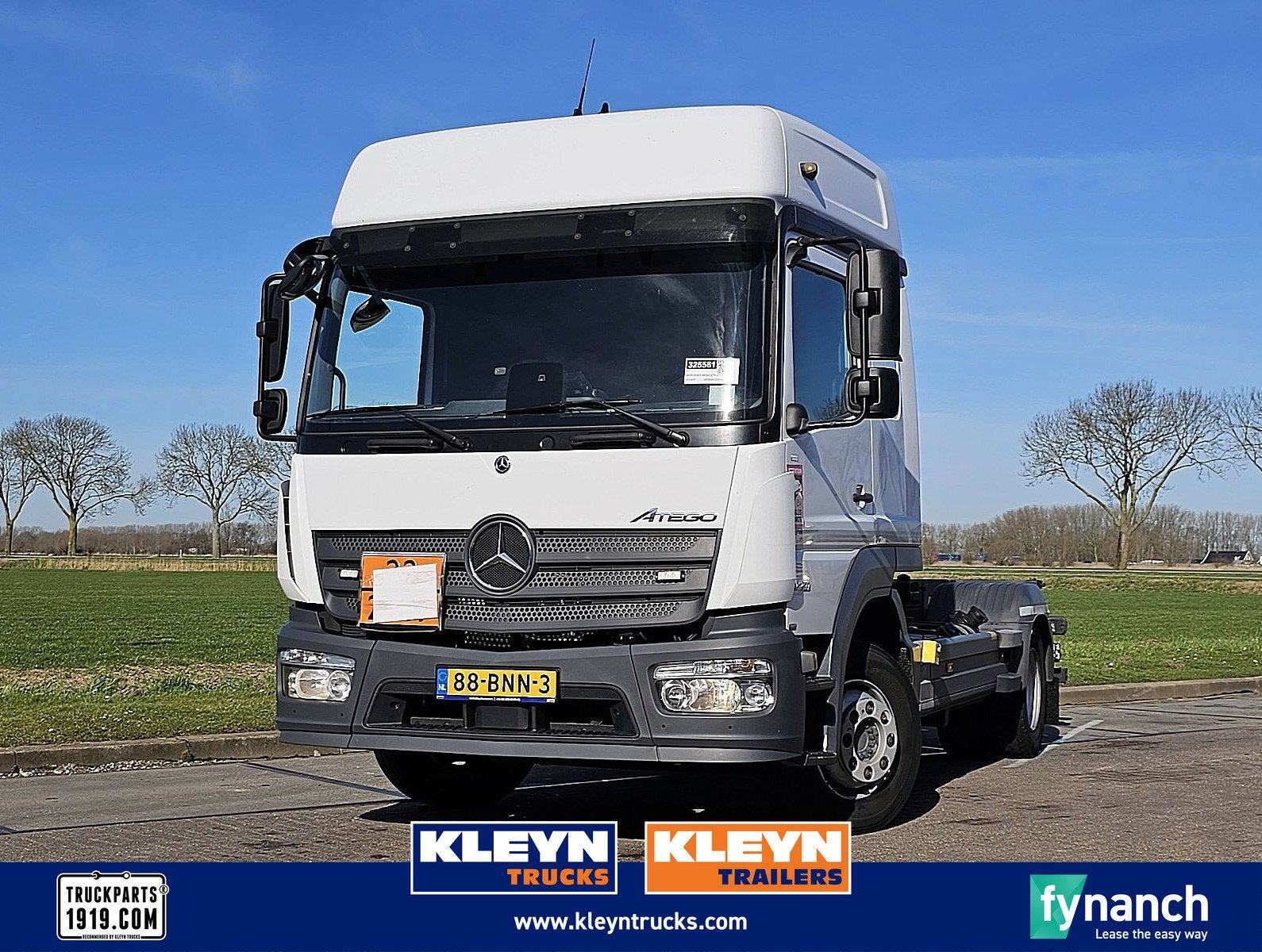 MERCEDES-BENZ ATEGO 1221 wb 356 adr airco, Auto's, Automaat, Euro 6, Wit, Diesel
