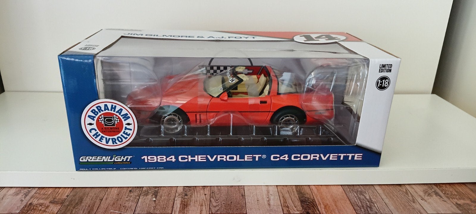 Chevrolet Corvette C4 1984 Greenlight., Ophalen of Verzenden, Nieuw, Overige merken