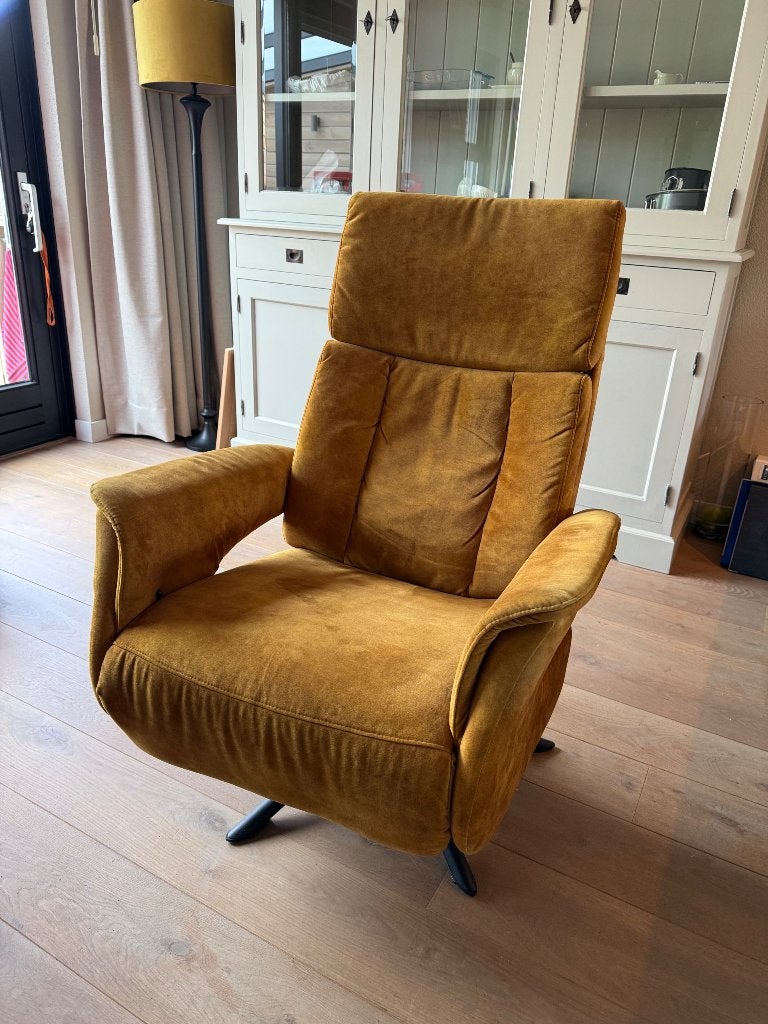 Hele mooie en fijne Relax fauteuil, Huis en Inrichting, Fauteuils, Ophalen, Zo goed als nieuw, Stof, 50 tot 75 cm