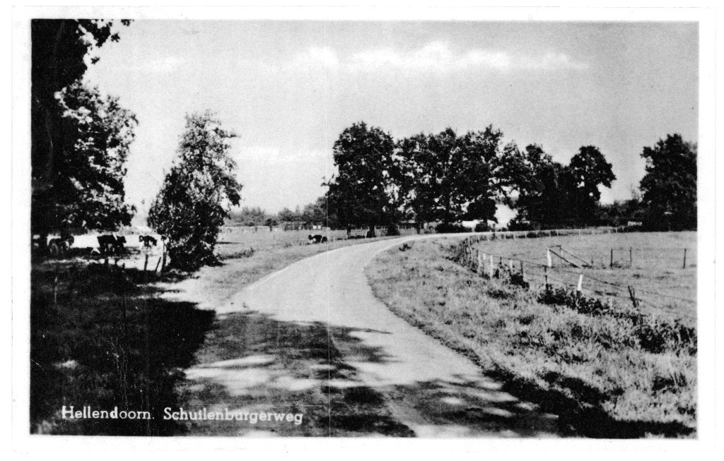969238	Hellendoorn	Ov 1951 Schuilenburgerweg	Gelopen, Ophalen of Verzenden, 1940 tot 1960, Gelopen, Overijssel