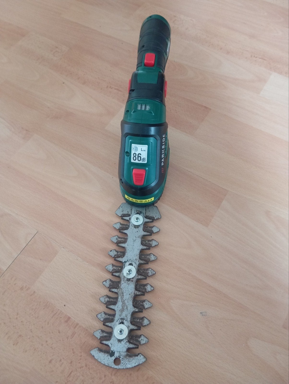 Parkside Accu Heggenschaar - Compact en Krachtig, Ophalen of Verzenden, Gebruikt, Accu, Parkside