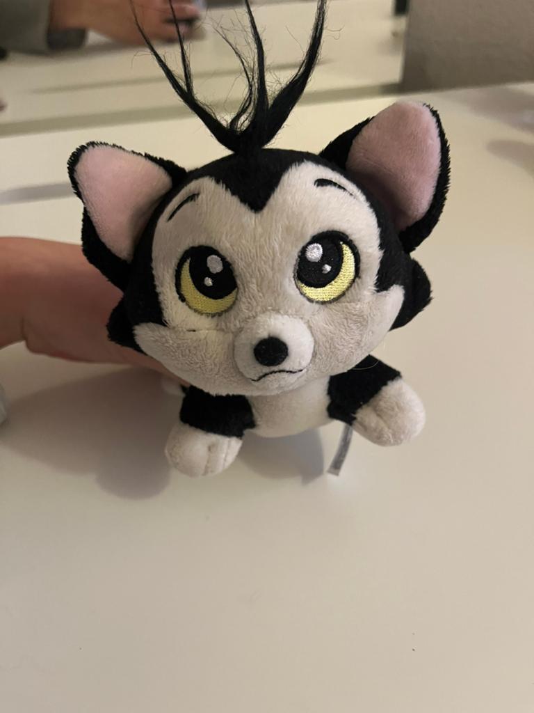 Disney Kat Knuffel Figaro, Disney, Disney, Zwart, Ophalen of Verzenden