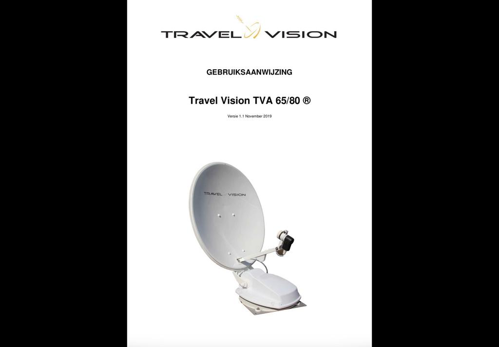 Gebruikte schotelset Travelvision TVA65, Caravans en Kamperen, Ophalen, Gebruikt