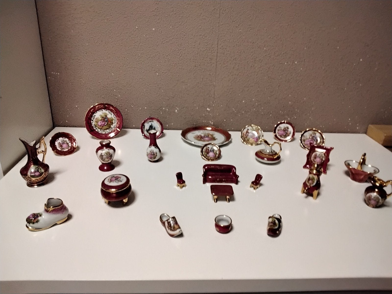 25 x mooie France limoges porselein, Ophalen
