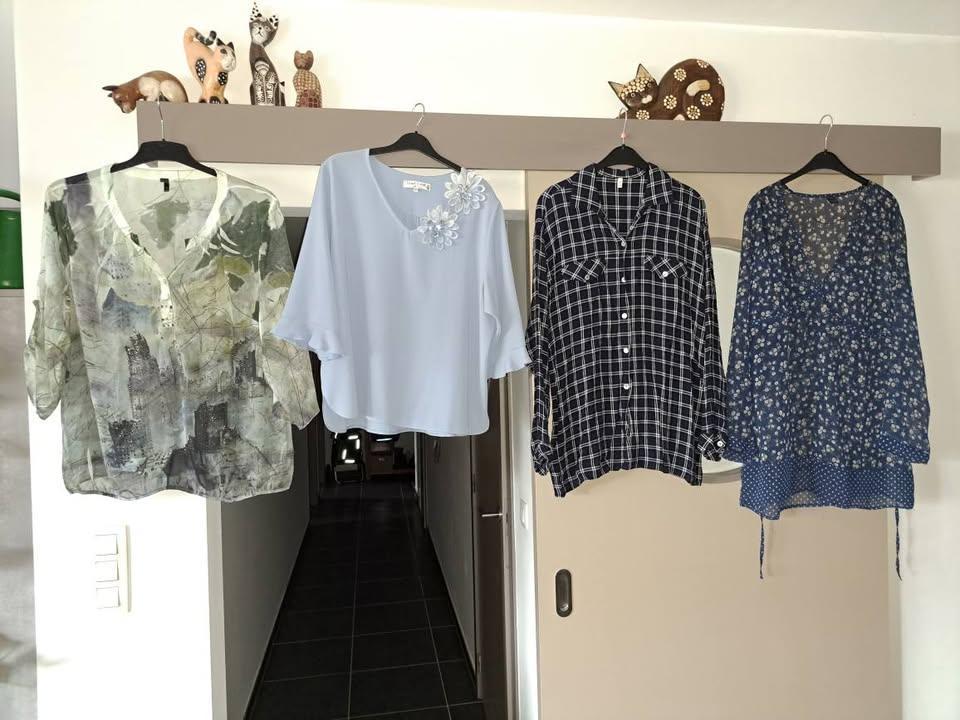 Blouses blauw, XXL, Ophalen of Verzenden, Zo goed als nieuw, Maat 46/48 (XL) of groter, Blauw
