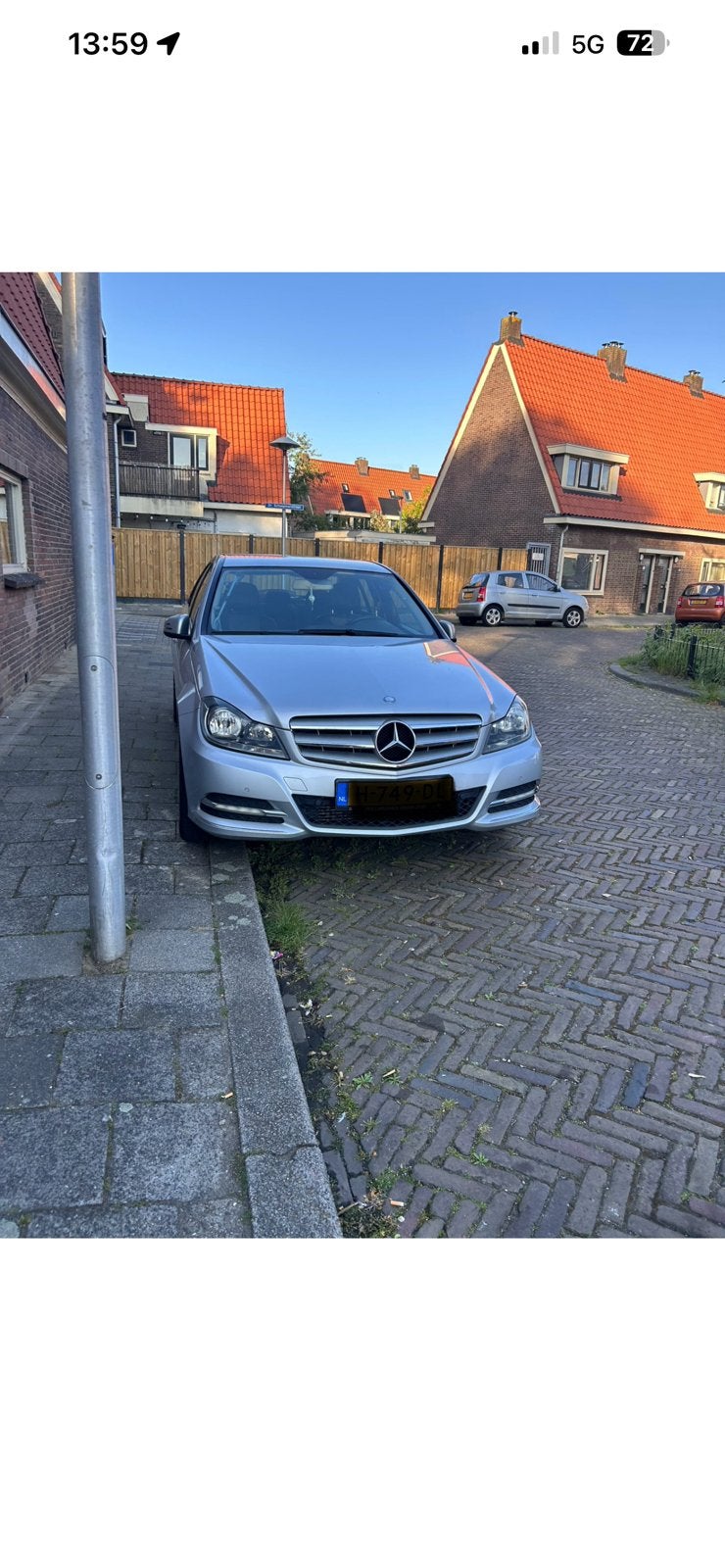 Mercedes-Benz C-Klasse 1.8 C180 CGI Sedan 2011met nieuwe apk, Auto's, Mercedes-Benz, Bluetooth, 1800 kg, Zwart, 14 km/l