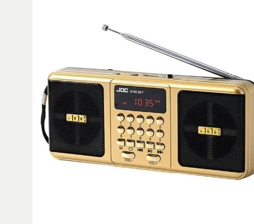 Draagbare FM radio met Bluetooth en SD kaart ondersteuning, Ophalen of Verzenden, Nieuw
