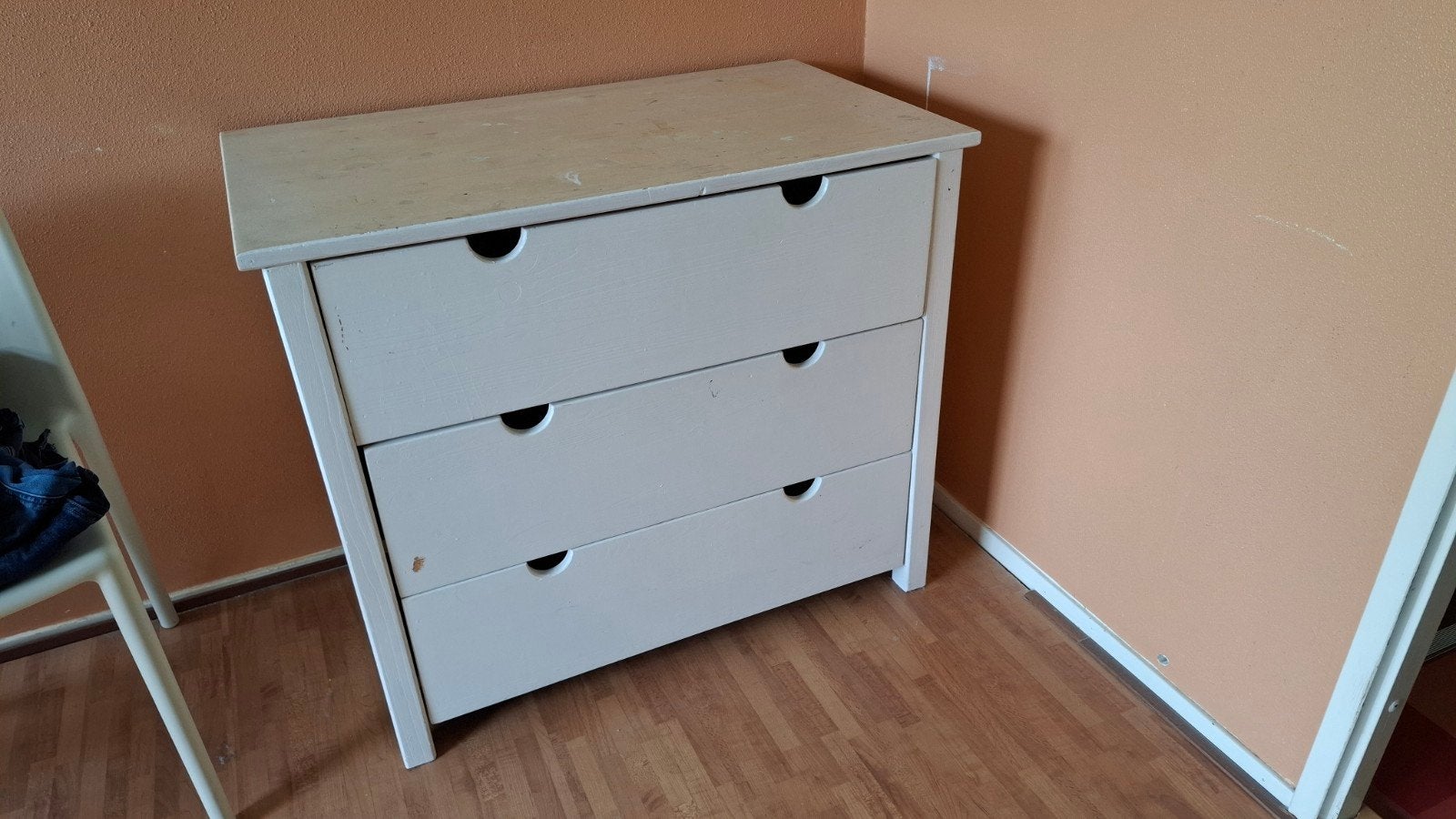 IKEA ladekast met 3 lades, Ophalen, Gebruikt, Modern, functioneel, 50 tot 100 cm