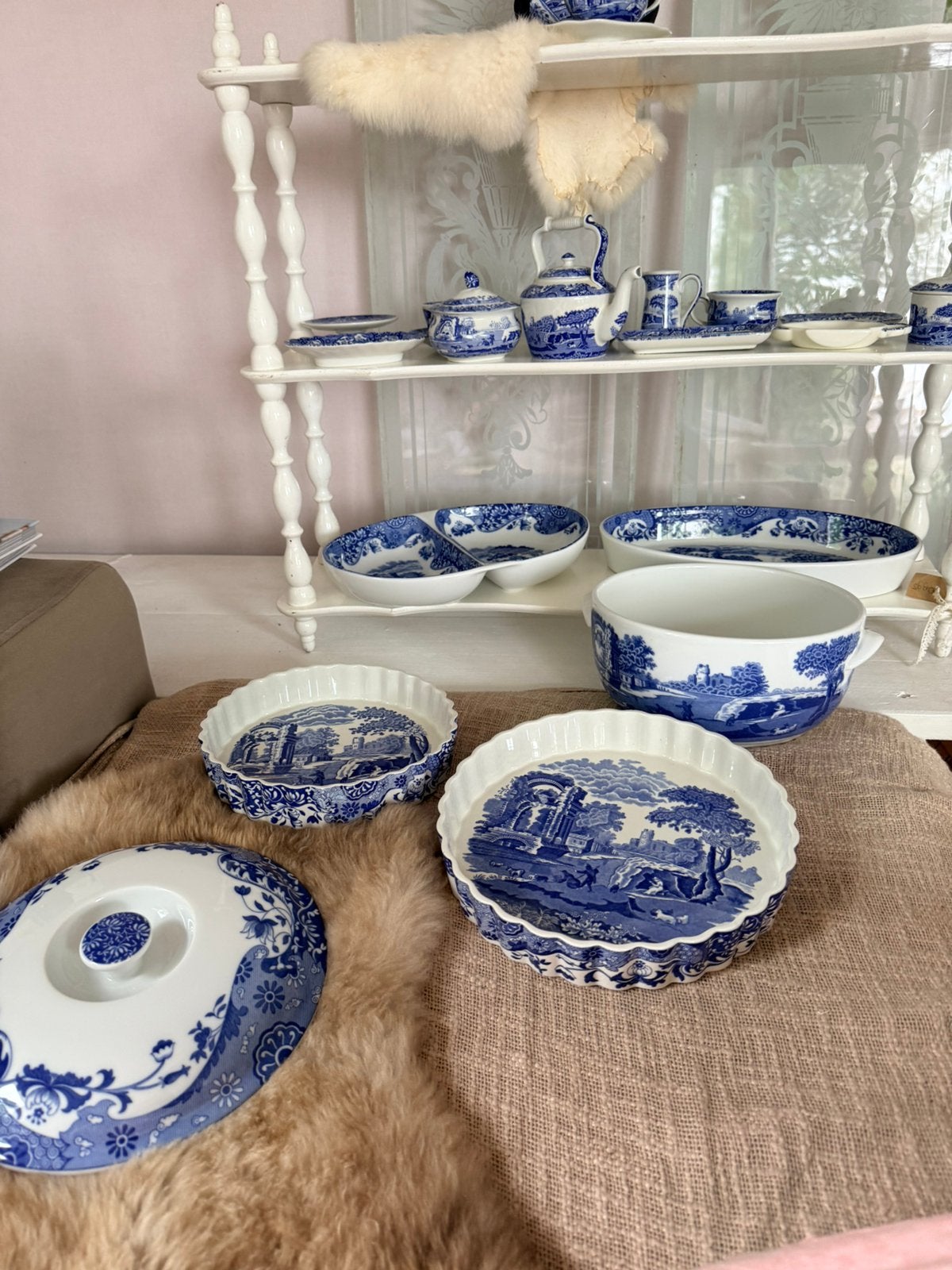Spode Italian cookware oven to table 5x oven schalen nieuw, Huis en Inrichting, Ophalen, Nieuw, Schaal of Schalen, Delftsblauw