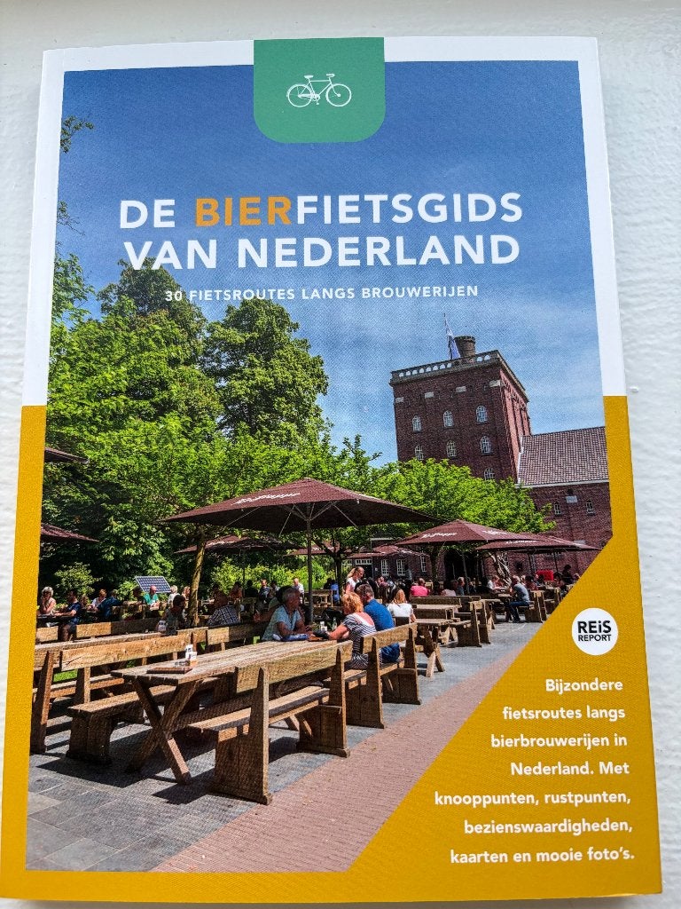 De bierfietsgids van Nederland, Overige merken, Fiets- of Wandelgids, Ophalen of Verzenden, Zo goed als nieuw