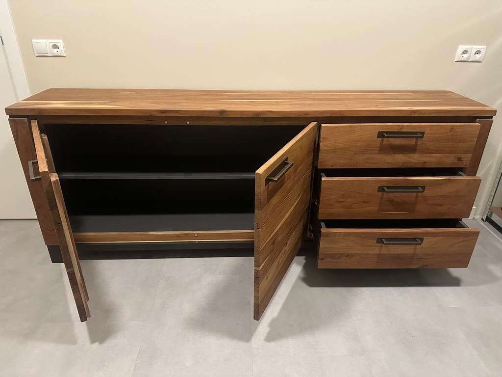 Henders & Hazel Dressoir & salon tafel industrieel, Ophalen, Zo goed als nieuw