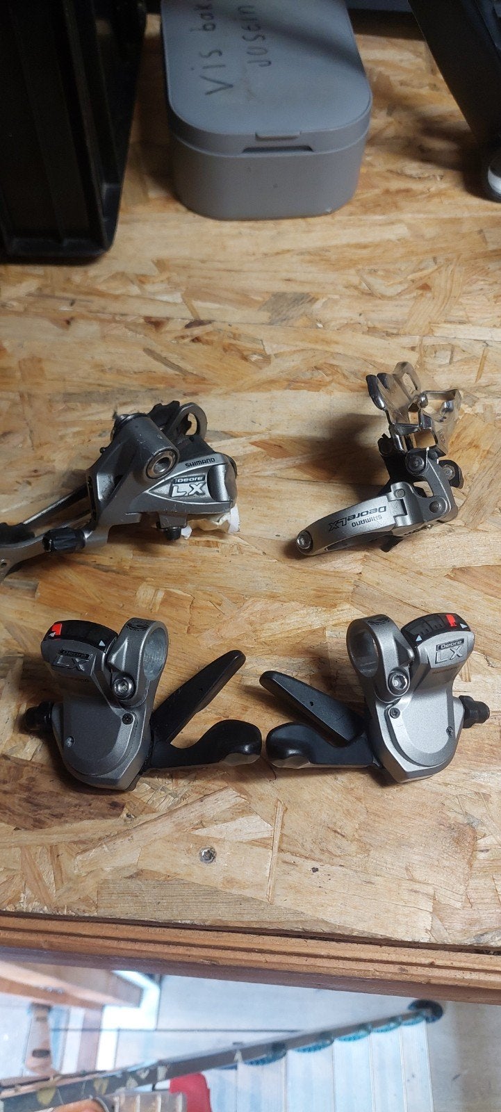 Complete set Shimano Deore LX shifters 3x9, Fietsen en Brommers, Fietsonderdelen, Ophalen of Verzenden