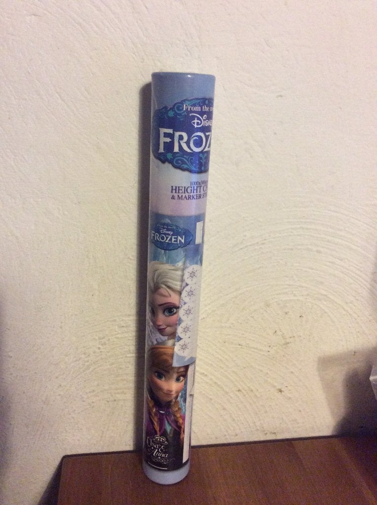frozen lengtemeter poster met markeerstickers nieuw, Ophalen of Verzenden, Nieuw, Papier/karton