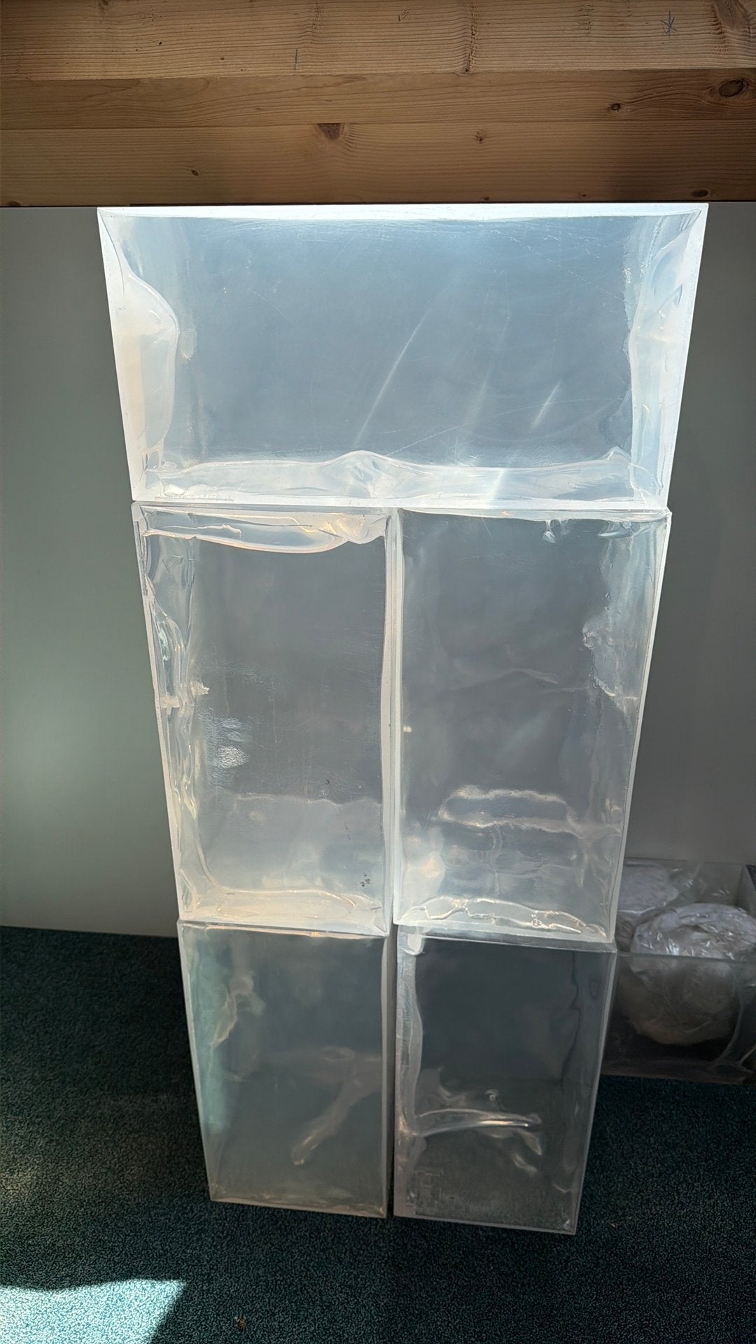 Ice cube bakken plastic decoratie, Ophalen, Zo goed als nieuw, Kunststof, Overige typen