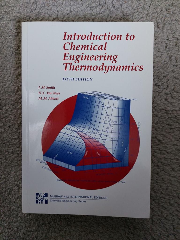 Introduction to Chemical Engineering Thermodynamics, Ophalen of Verzenden, Zo goed als nieuw, Overige onderwerpen, J.M. Smith, H.C. Van Ness, M.M. Abbott