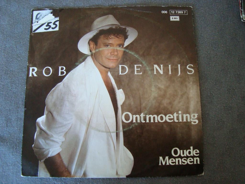Rob de nijs - ontmoeting, Cd's en Dvd's, Vinyl Singles, Ophalen of Verzenden, Zo goed als nieuw, Nederlandstalig, Single