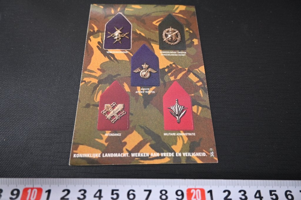sticker Leger Koninklijke Landmacht LL1851, Verzamelen, Stickers, Ophalen of Verzenden, Zo goed als nieuw