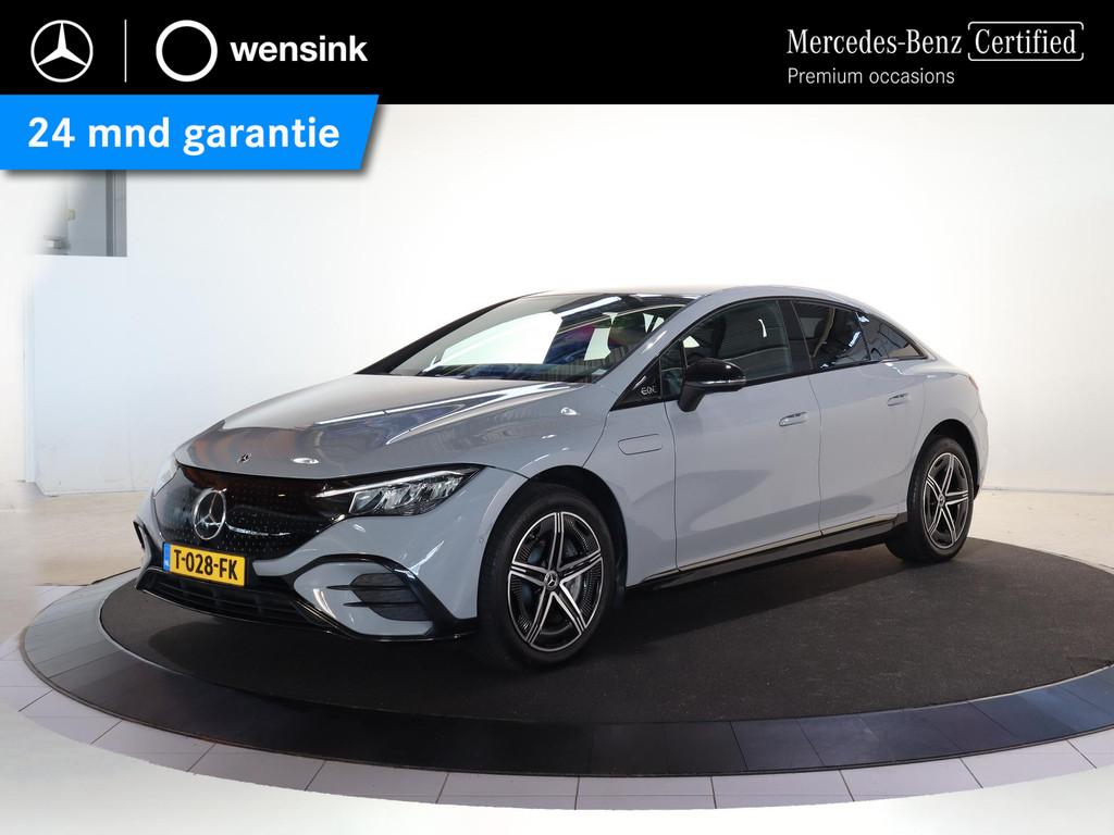 Mercedes-Benz EQE 300 AMG Line 89 kWh | Night | Voor en acht, Auto's, Mercedes-Benz, Achterwielaandrijving, Gebruikt, 89 kWh, 245 pk