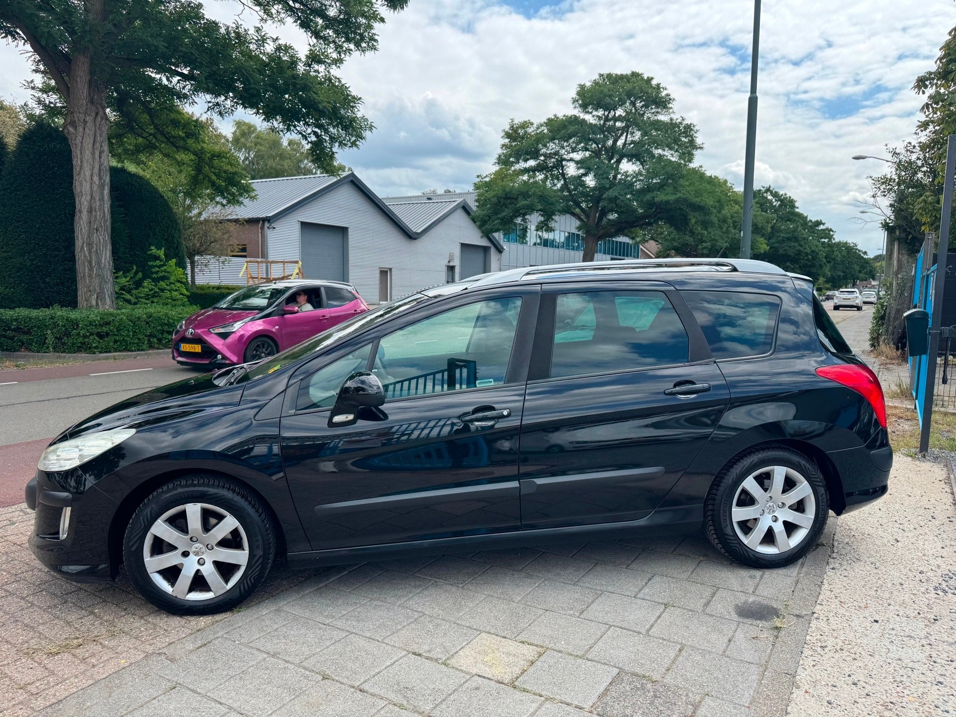 Peugeot 308 SW 1.6 VTi XS Automaat Clima Elek Pakket Lmv, 1441 kg, Stof, Gebruikt, Zwart