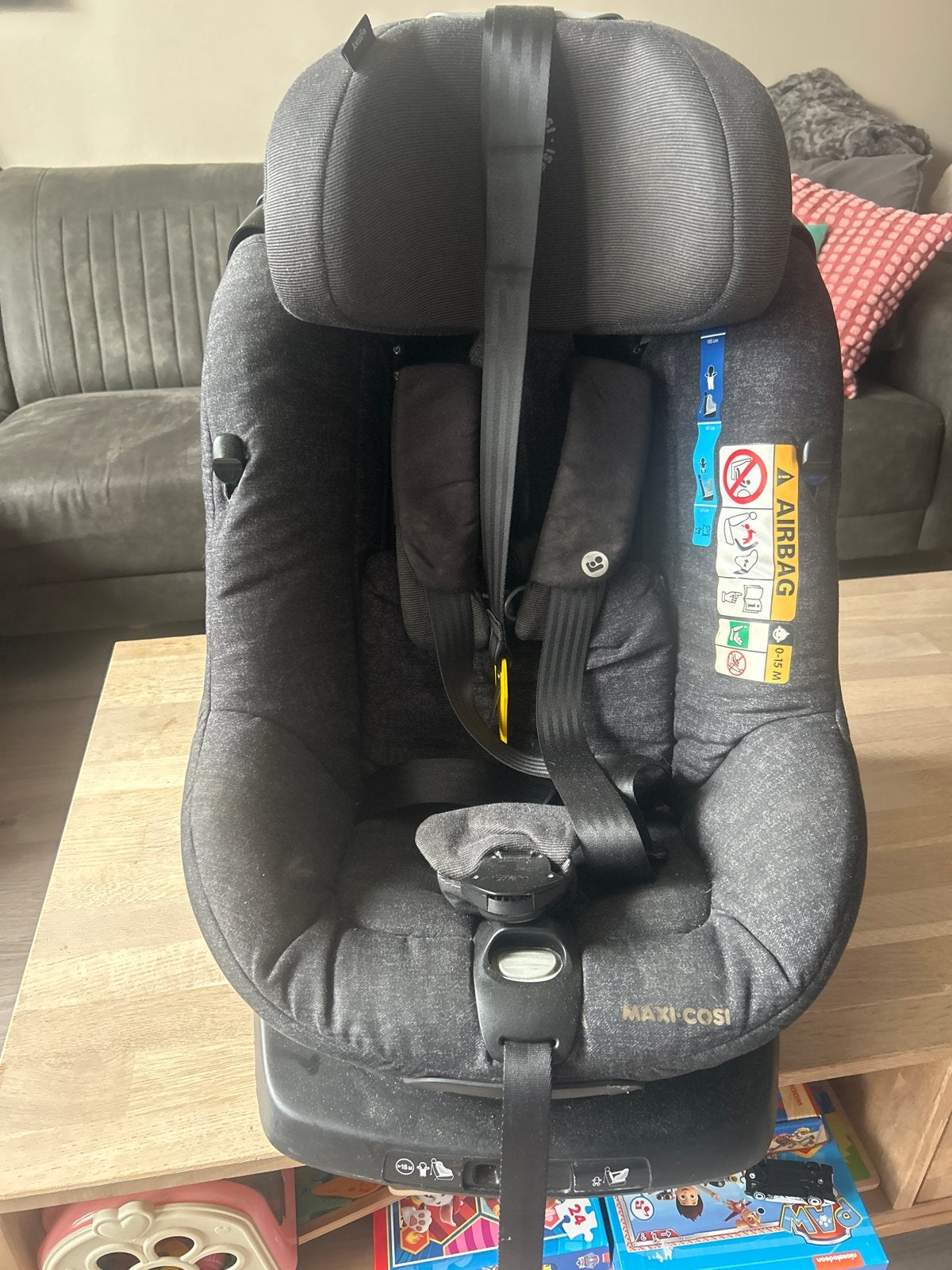 Maxi-Cosi AxissFix i-Size – ISOFIX – draaibaar autostoeltje, Kinderen en Baby's, Autostoeltjes, Ophalen, Gebruikt, 0 t/m 18 kg