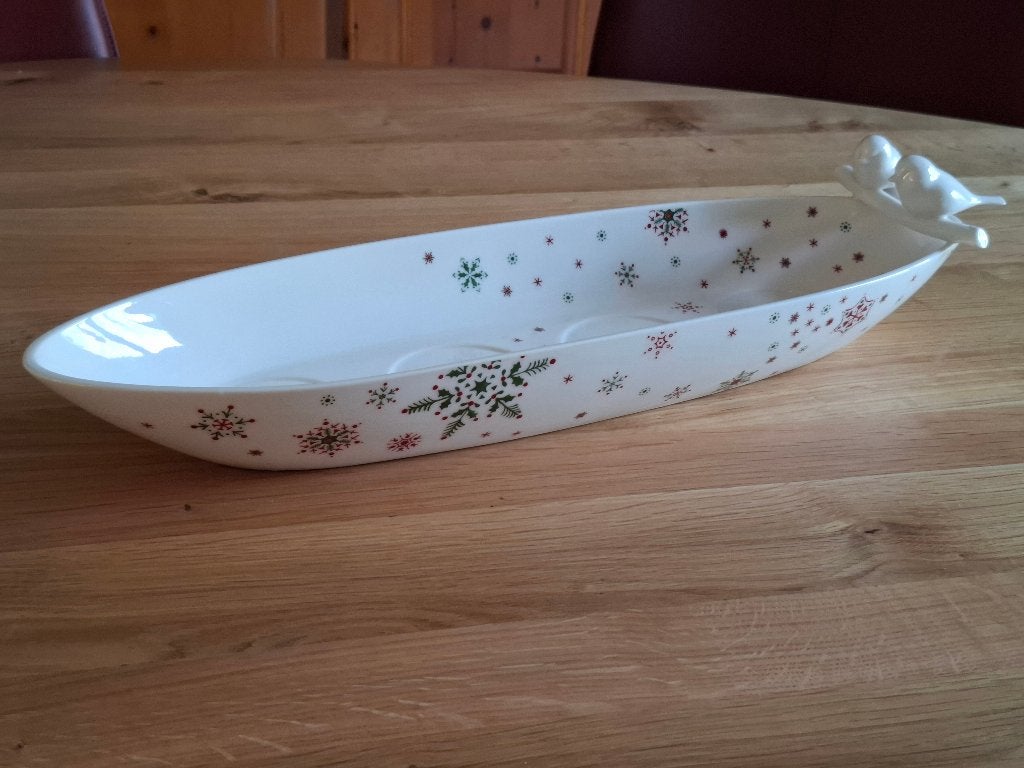 Porseleinen schaal van Villeroy & Boch * 48 cm, Ophalen of Verzenden, Zo goed als nieuw, Porselein, Bord of Schaal